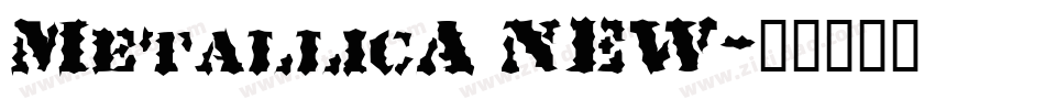 MetallicA NEW字体转换